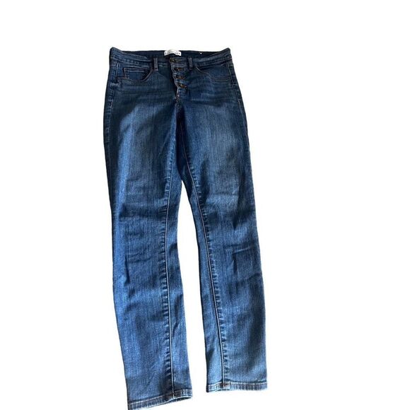 The loft button fly skinny jeans‎ size 9 29 - Picture 1 of 5